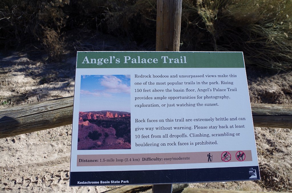 2018_1112_130819.JPG - Kodachrome Basin State Park Angel’s Palace Trail