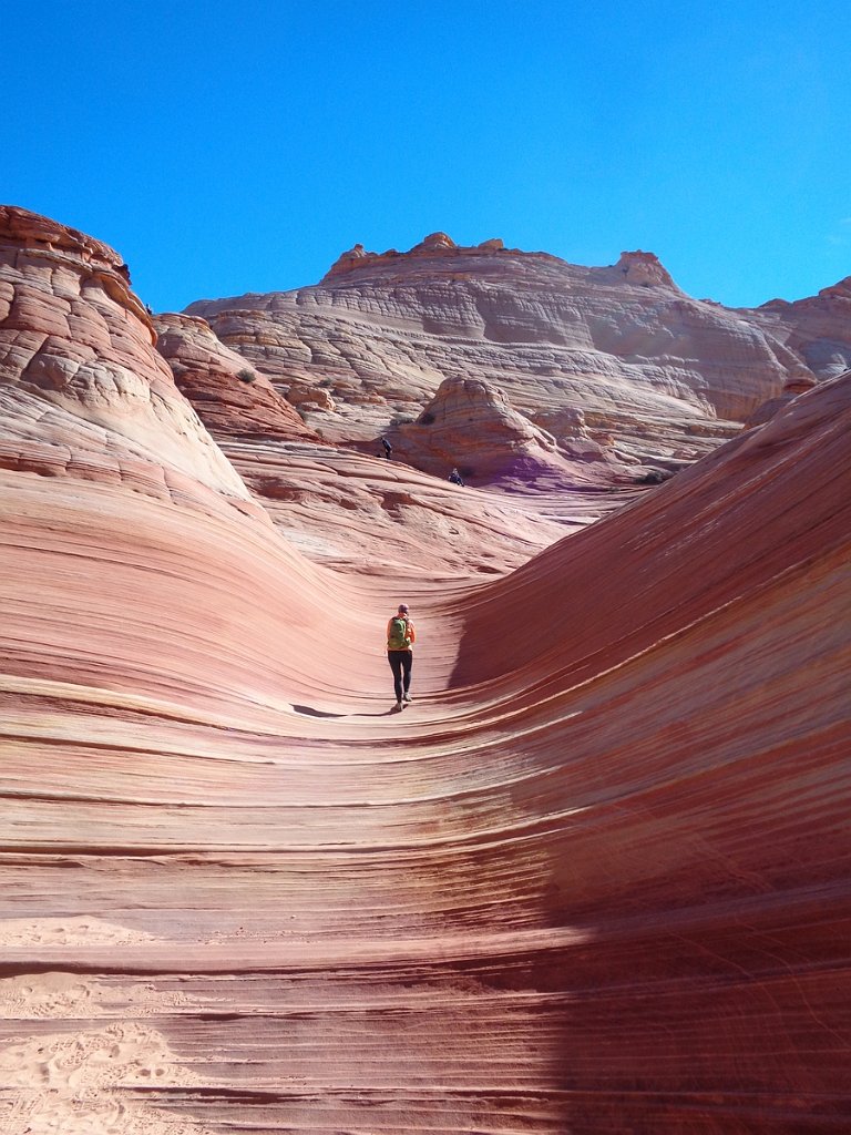 2018_1113_121227.JPG - Vermillion Cliffs National Monument at North Coyote Buttes – The Wave