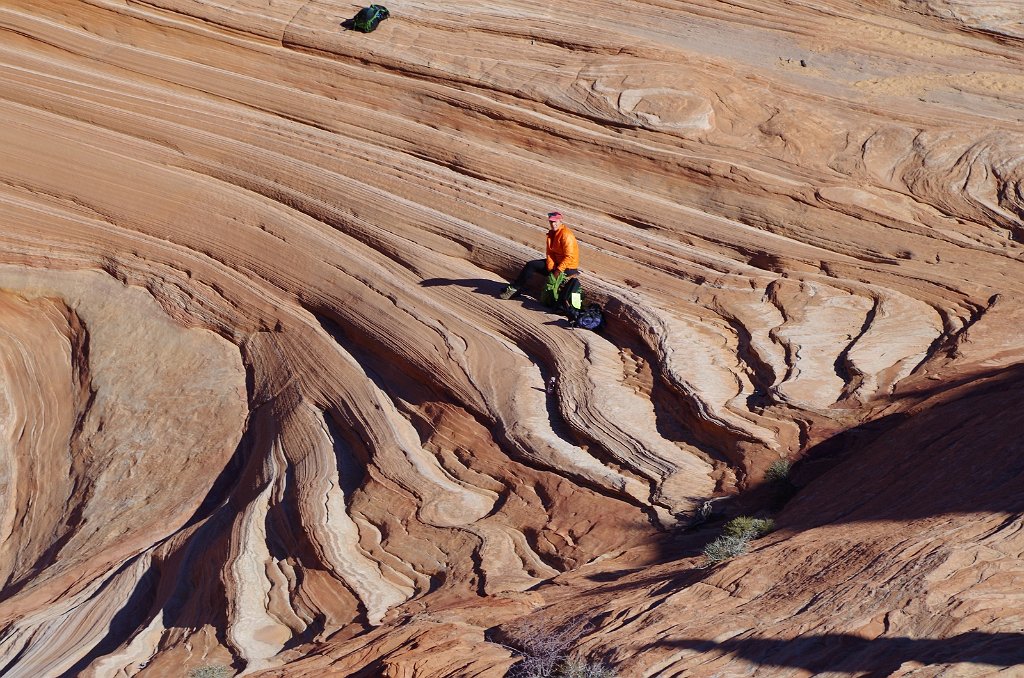 2018_1113_122908.JPG - Vermillion Cliffs National Monument at North Coyote Buttes – The Wave