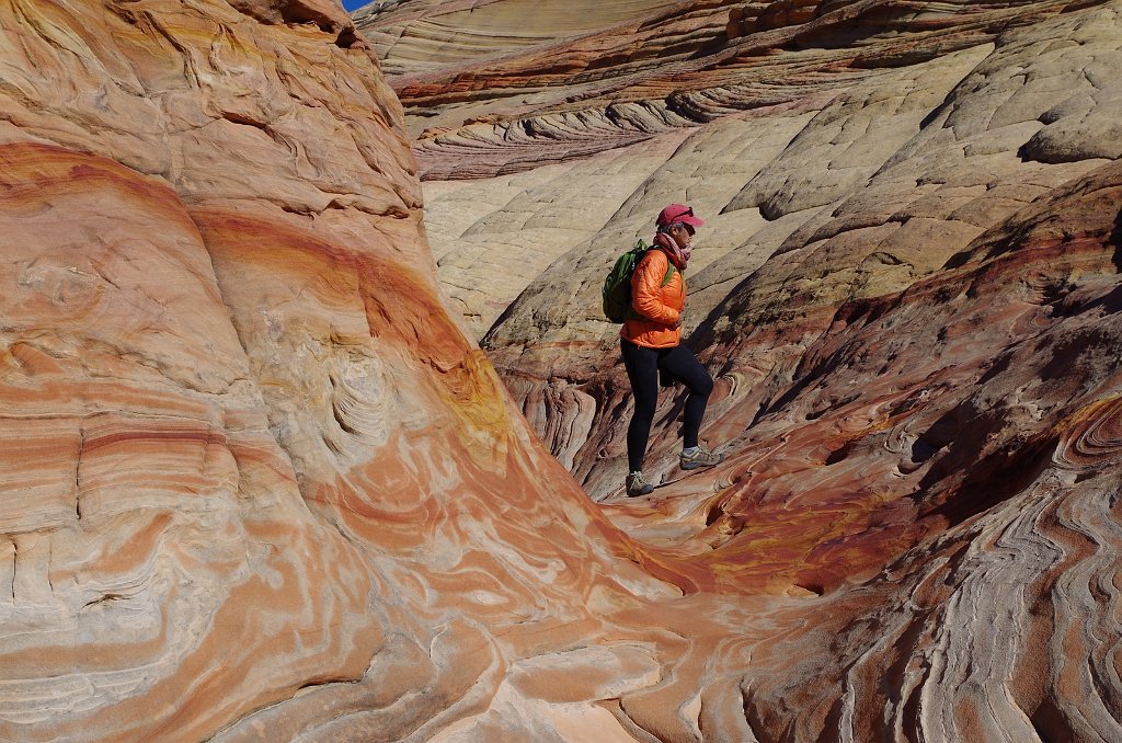 2018_1113_123723.JPG - Vermillion Cliffs National Monument at North Coyote Buttes – The Wave